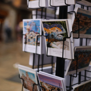 Postcard rack